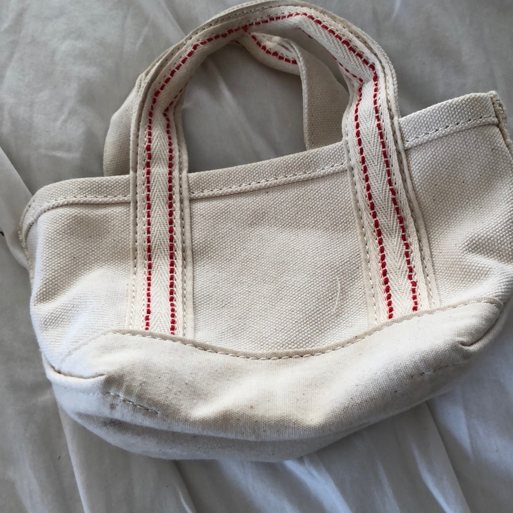 Mini LL bean tote